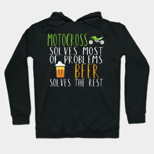 Motocross problems beer Hoodie